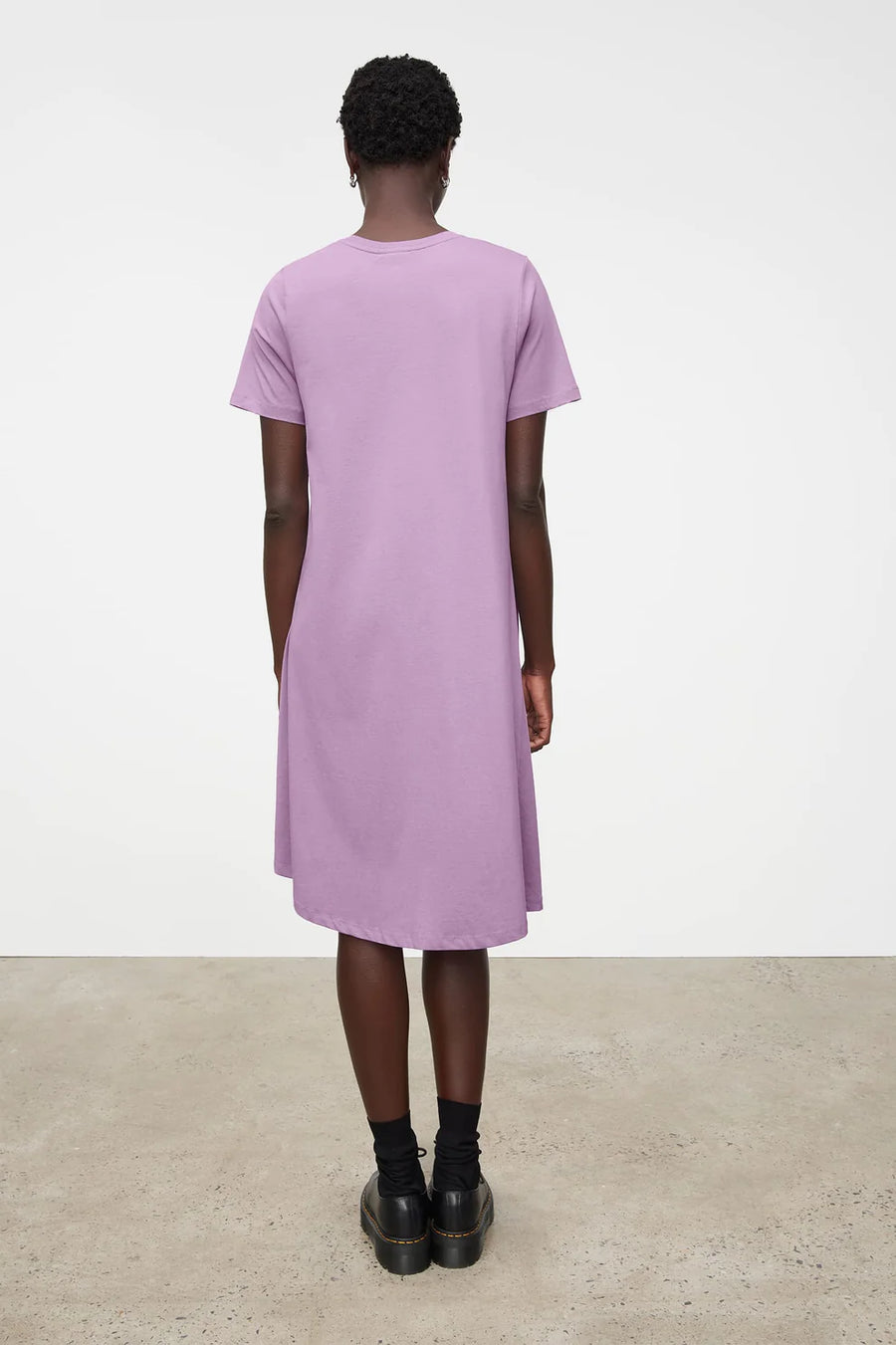 Kowtow | Classic A-Line Tee Dress - Lavender