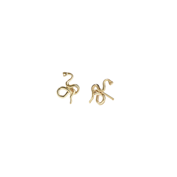 Meadowlark | Medusa Stud Earrings Gold Plated