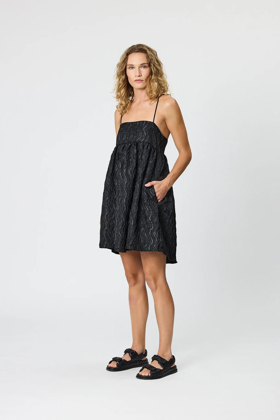 Remain | Sydney Mini Dress - Black