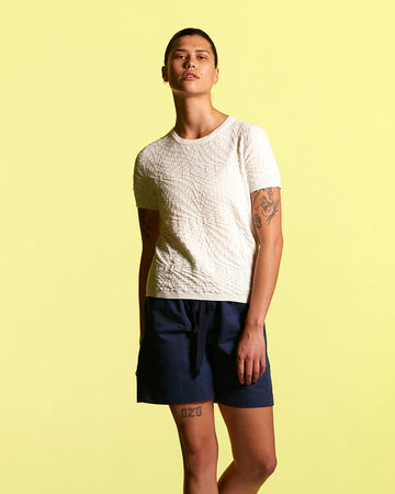 Standard Issue | Cotton Bloom T-Shirt - White