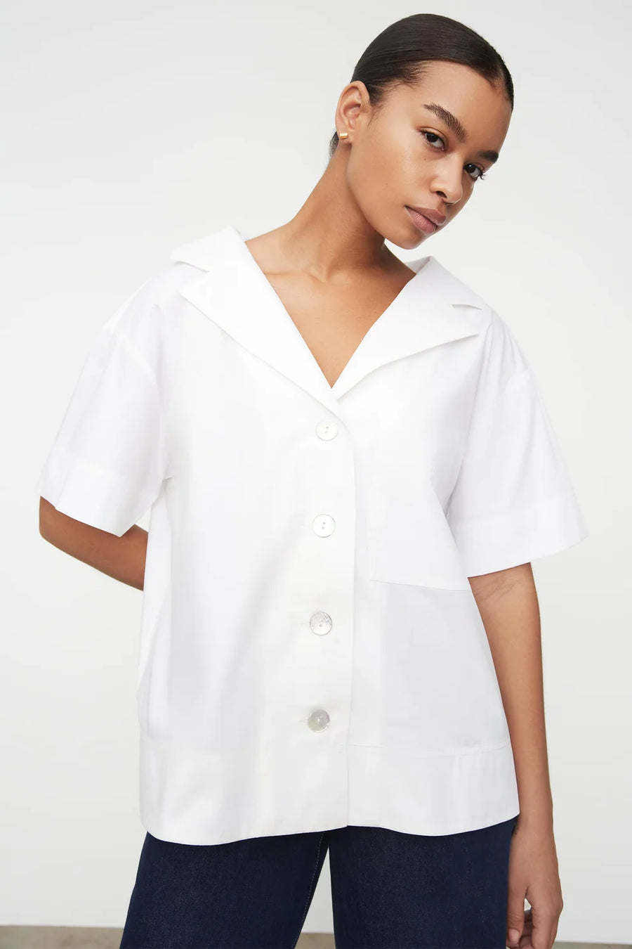 Kowtow | Seascape Shirt - White