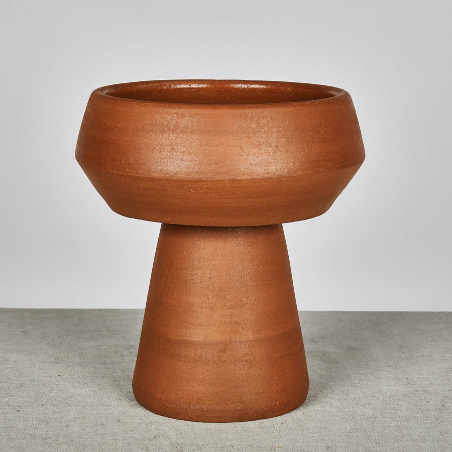 _bonnie_and_neil_terracotta_pedestal_vase_32cm