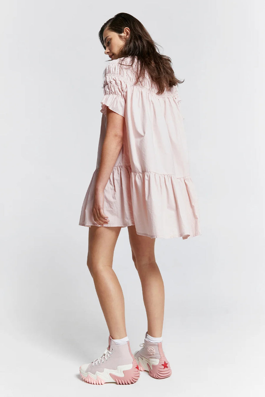 Karen Walker | Mini Orestes Organic Cotton Dress - Dusty Pink