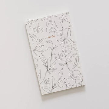 Papier | To Do Floral Notebook
